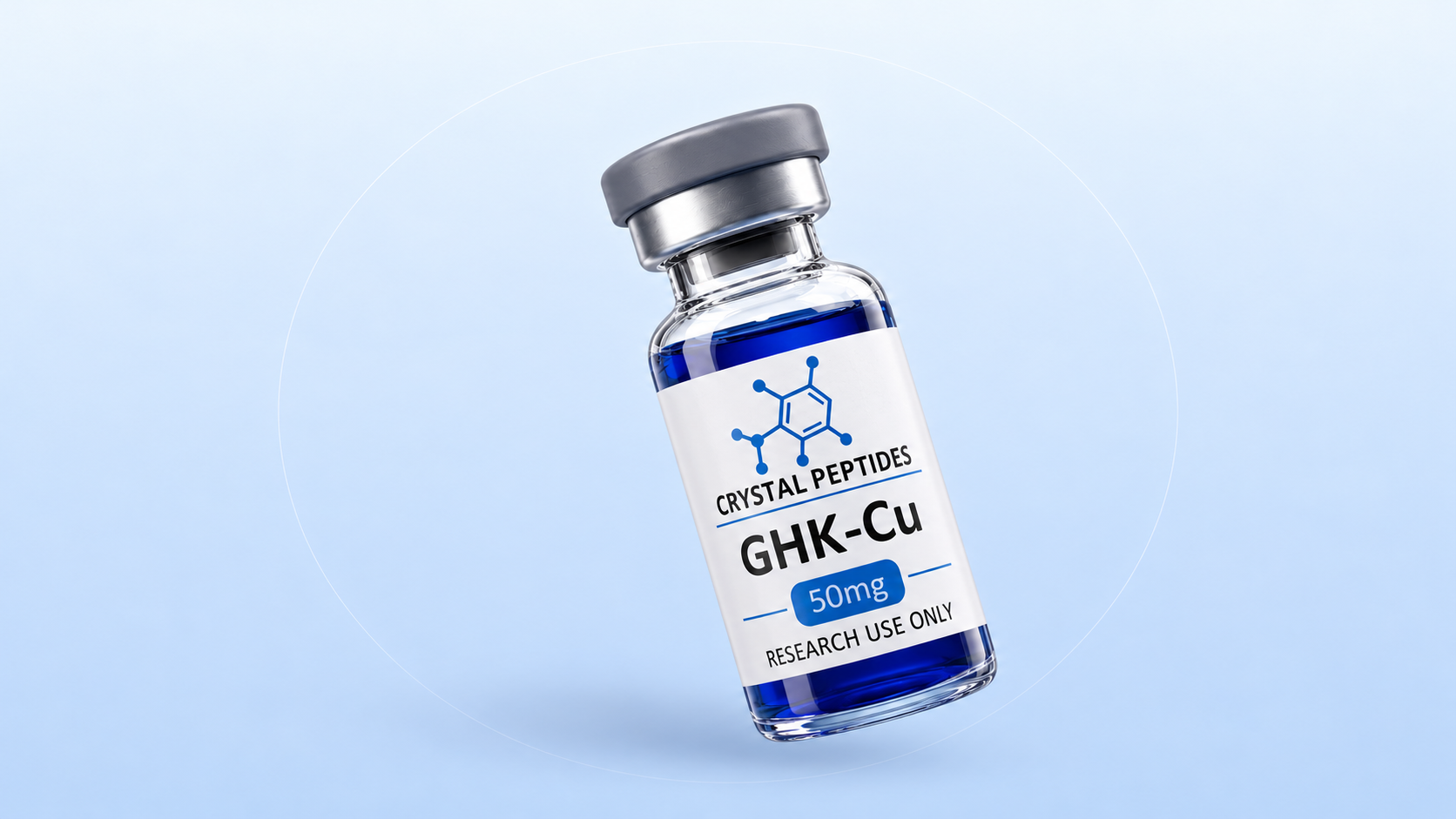 Injekčná liekovka Crystal Peptides 5-Amino-1MQ 50 mg