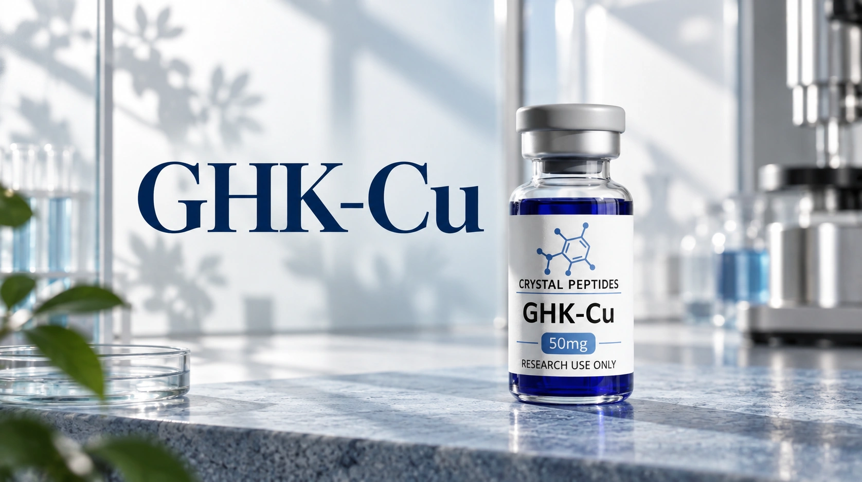 GHK-Cu: meďnatý peptid vo výskume spomaľovania starnutia