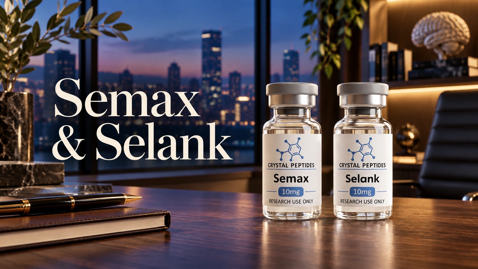 Semax a Selank: výskum kognitívnych peptidov