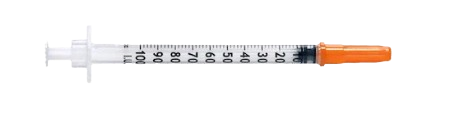 1.0ml (100 jednotiek) striekačka